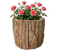 Cache-pot pour d'Intérieur Décor Extérieur Rustique Imperméable | Pot Décoratif pour Cactus et Plantes Pour Maison Salon Ferme Balcon Jardin Patio Anniversaire Vacances Pendaison De