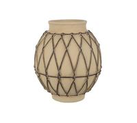 Cache-pot rond en ciment Berbere 35cm Beige