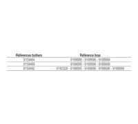 Hettich Hettich Cache décoratif meuble pour charnière de base Selekta Pro, 10067 plastique argenté Quantité:1
