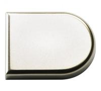 Cache pour charnière Intermat 9904 - allongé - nickelé mat HETTICH