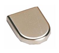 Cache pour charnière Intermat 9904 - allongé - noir HETTICH