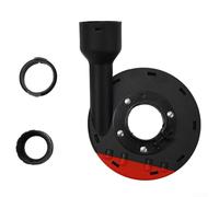 Cache-poussière pour meuleuse d'angle de 110 mm avec port de 44 mm, protection d'extraction en ABS pour la coupe de béton et de pierre