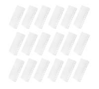 Cache-prise électrique sans perçage, en plastique, 12/24 emplacements, cache-trous modulaires pour boîte à fusibles et boîte de distribution 24PCS