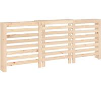 Cache-radiateur 210x21x85 cm Bois massif de pin