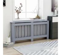 vidaXL Habillage de radiateur anthracite 172x19x81,5 cm MDF