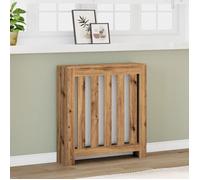 vidaXL Cache-radiateur chêne Artisanal 78x20x82 cm Bois d'ingénierie, Bouchon de radiateur, Cache-radiateur Haut, radiateur à Profil réduit