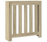 Cache-radiateur chêne sonoma 78x20x82 cm bois d'ingénierie