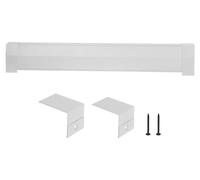 Cache-radiateur en acier SucceBuy, 1222 x 81 x 193 mm, cache-radiateur standard pour radiateurs électriques, cache-radiateur de rechange durable pour chambre à coucher, blanc