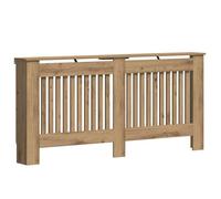 vidaXL Couverture de radiateur Chêne Artisan 172 x 19 x 81,5 cm