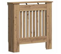 vidaXL Couverture de radiateur Chêne Artisan 78 x 19 x 81,5 cm