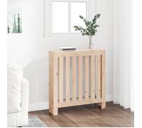 vidaXL Habillage de radiateur 79,5x19x84 cm Pin massif