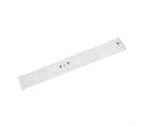 Cache-radiateur en coton et lin respirant blanc pour chauffage de la maison - Design décoratif pour couloir, bureau - Protection anti-poussière 220 x 10 cm (220 x 10 cm)