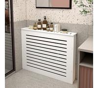 Cache-radiateur en PVC imperméable pour protection de radiateur, montage facile, solution décorative pour salon, protection thermique pour tuyaux et meubles