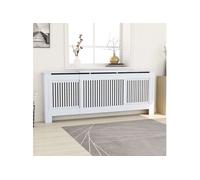 Cache-radiateur MDF Blanc 205 cm 325547