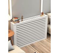Cache-radiateur pour radiateurs à vapeur domestiques, armoire décorative, imperméable, respirant, facile à installer, cache les tuyaux
