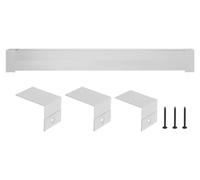 Cache-radiateur SucceBuy série Basic, 1831 x 80 x 193 mm, cache-radiateur standard pour radiateurs électriques, modèle de remplacement en acier résistant, idéal pour les chambres à coucher, blanc