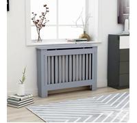 vidaXL Cache-radiateur 112 x 19 x 81 cm MDF Anthracite