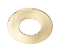 Cache rond en aluminium pour spot encastrable Sys-68 - Doré brossé