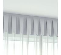 Cache-sommier autocollant de couleur unie facile à installer - Design moderne pour chambre à coucher et salon - Décoration d'intérieur polyvalente - Œillets