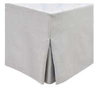 Cache sommier - HOME LINGE PASSION - 140 x 190 cm + 30 cm - Gris clair