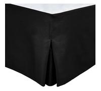 Cache sommier - HOME LINGE PASSION - 140 x 190 cm + 30 cm - Noir