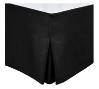 Cache sommier - HOME LINGE PASSION - 160 x 200 cm + 30 cm - Noir