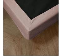 Cache-sommier rose RONDA 160x200 cm - SOMEO - Rose - Someo