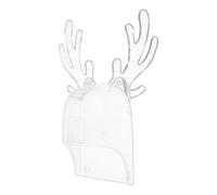 Cache-sonnette Étanche en Polycarbonate Transparent, Montage à Vis | Coque Ronde Renforcée, Bord Scellé et Large Bride, pour Bouton et Entrées Extérieures
