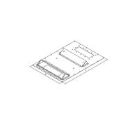 Cache supplémentaire pour unité de climatisation X3 X4, longueur, pour distributeur 600 mm
