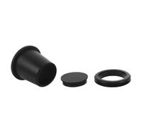 Cache-trou de Parapluie en Silicone pour Parasol de Table de Patio Noir | Conception en Manchon pour Stabiliser et Sceller le Trou, pour Terrasses de Restaurant et Mobilier Extérieur