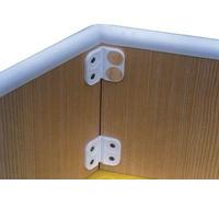 Cache-trou Systemcach 715 PRUNIER - Ø15 mm - Blanc - Sachet 500 - SKBB715