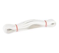 Cache-vis 12 mm blanc - bande de 20 m