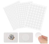 Cache Vis Blanc Adhésif 430 Pièces, Ø10mm Ø15mm Ø20mm Autocollants Couvre Vis Imperméable, Rond Cache Trou Meuble et Cache Trou Mur pour Armoires, Bureaux, Tiroir, Table