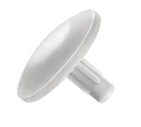 Spax Cache-vis plastique blanc vis à trou – Sachet de 500 pièces