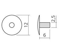 Cache vis blanc pour vis auto-tourillonnante boîte de 100 - LMC - CAC5080BL