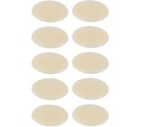 10x Cache vis plastique Torx T20 12mm blanc ivoire capuchon plat protection