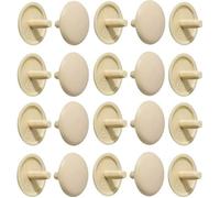 Cache vis - Universel - Beige RAL 1015 - 20 pièces - Plastique - Cruciforme PZ2