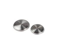 Fackelmann Caches pour plaques de cuisson 12306 – Acier inoxydable/Aluminium 16 et 20 cm, Lot de 2