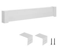 Caches pour radiateurs VEVOR, série Basic, 1831 x 80 x 193 mm, cache avant standard pour radiateurs électriques, cache de rechange en acier robuste, pour chambre à coucher, blanc