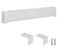 Caches pour radiateurs VEVOR, série Premium, 1527 x 81 x 193 mm, cache avant standard pour radiateurs électriques, cache de rechange en acier robuste, pour chambre à coucher, blanc