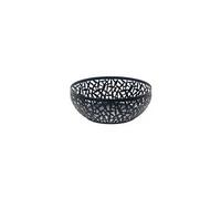 Alessi MSA04/29 B - Frutero Cactus en acier et résine noir 29 cm - Pièce centrale décorative pour table
