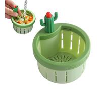 Cactus Panier Passoire D'Évier Vidage Automatique