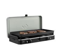 CADAC - 2 Cook 3 Pro Deluxe - barbecue - Barbecues portables - Surface de cuisson en acier inoxydable - Incl. Housse de protection - Camping - Les incontournables du barbecue - Gris Vert