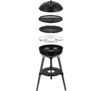 Cadac barbecue à gaz carri chef 40 bbq dome / grill 2 braai 30 mbar noir