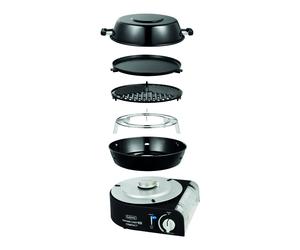 CADAC Barbecue A Gaz Portable Safari Chef 30 Compact Revêtement Anti-Adhésif Cam