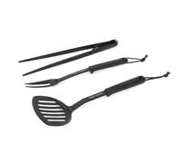 Cadac BBQ Set of 3 - Plastique - Pinces et spatules - Accessoires pour grillades - Noir - Barbecue