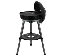CADAC – Barbecue à gaz Carri Chef 40 – 30 mbar, surface 39 cm, thermomètre intégré – Noir