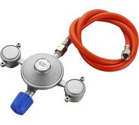 Cadac Dual Power Pak Régulateur de pression de gaz 30 mbar Vanne de régulation de gaz Double alimentation en gaz