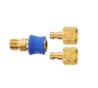 Cadac - Raccord rapide (2 connecteurs) - Métal | Régulateur de pression et cartouches de gaz, accessoires de barbecue, utilisation en extérieur