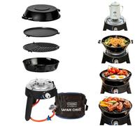 CADAC Barbecue portable Safari Chef 30 LP - Gaz 30 mbar - Noir